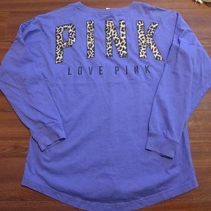 Vs Pink Cheetah/Leopard Crew